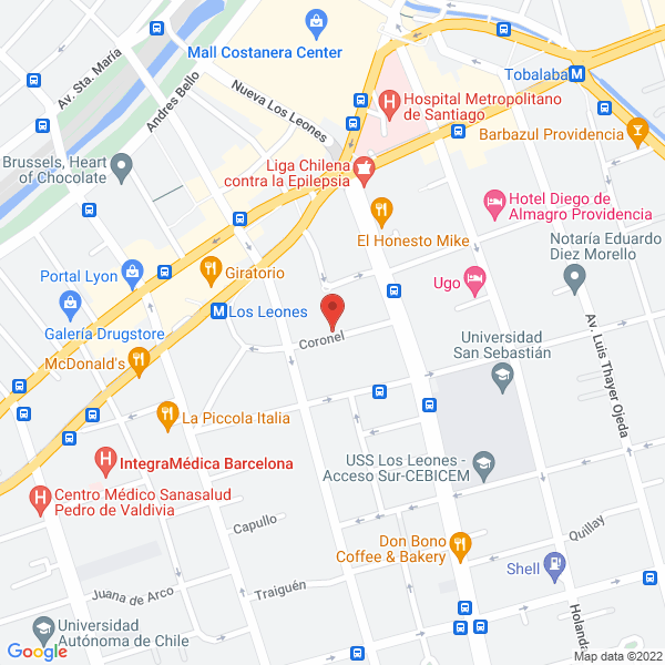 Map of Johnny Cristensen