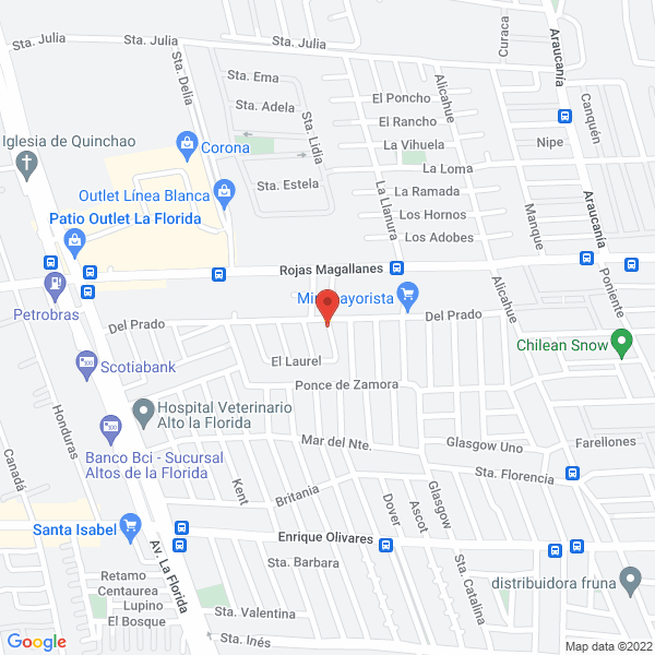 Map of JV Ingenieria