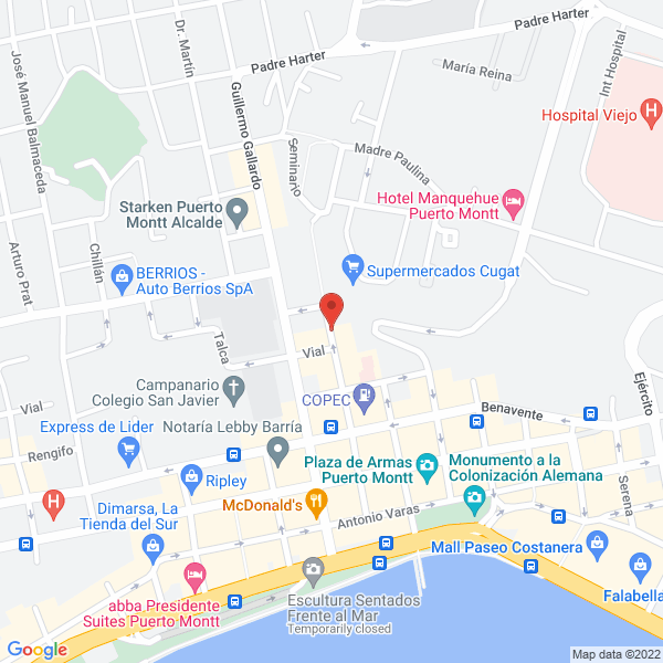 Map of Jazcar Renta Car