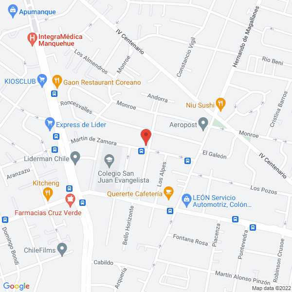 Map of Jardín Infantil Símoli