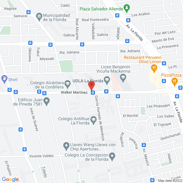 Map of JRM Automotriz Ltda.