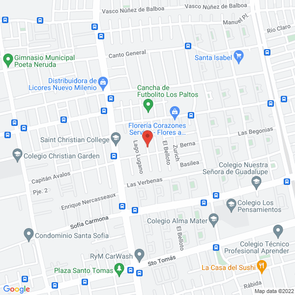 Map of Jardineria Integral Astroza