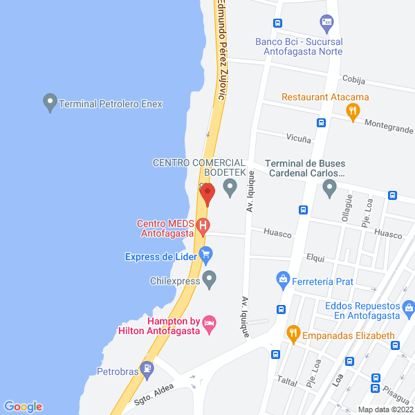 Map of 3m Minería