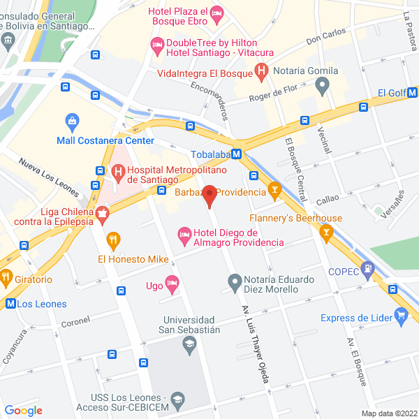 Map of 7 Minutos