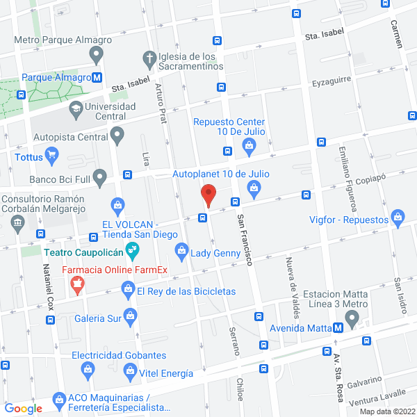Map of Accesorios Y Láminas De Seguridad Para Vehículos Black Truck