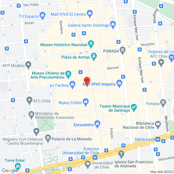 Map of AD Prensa