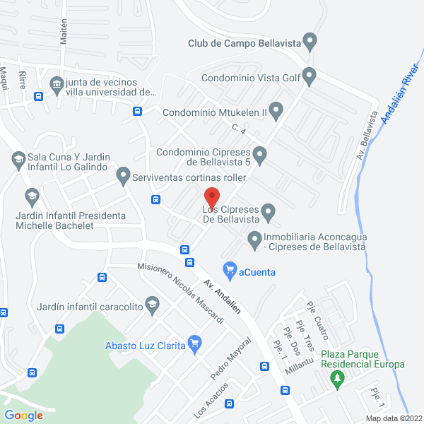 Map of Aeroban Transfer Aeropuerto
