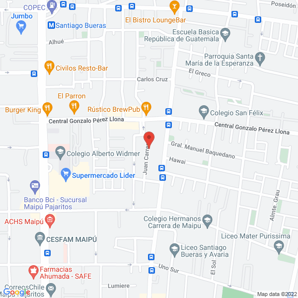 Map of Asesoría y Control Químico Ltda.