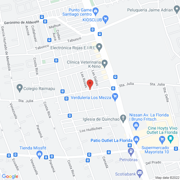 Map of Asesoría de Eventos Aldo Castañeda