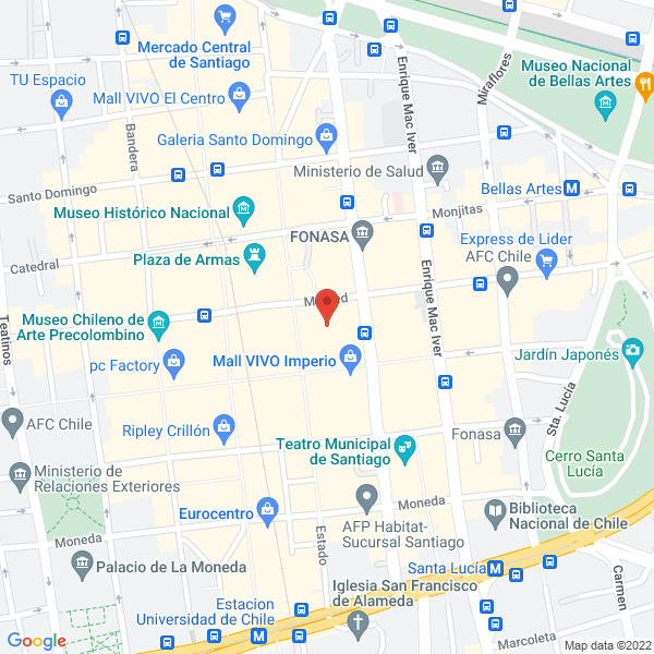 Map of Arvem Propiedades.