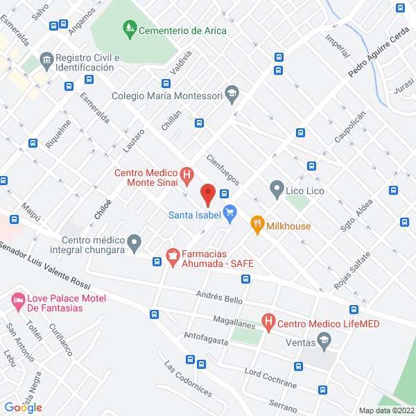 Map of A.S.P. Propiedades