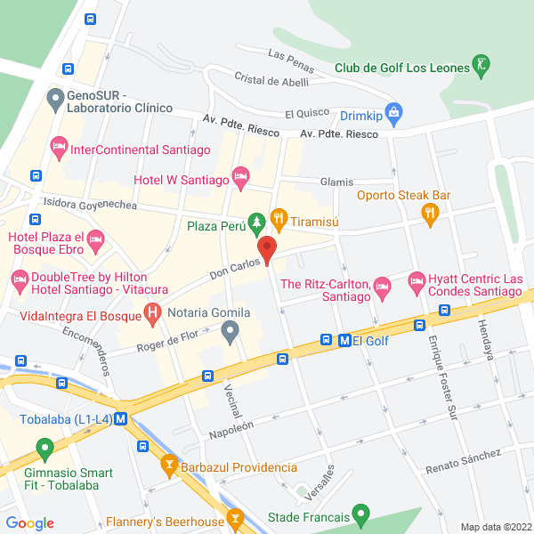 Map of Agencia de Turismo Skorpios Ltda.