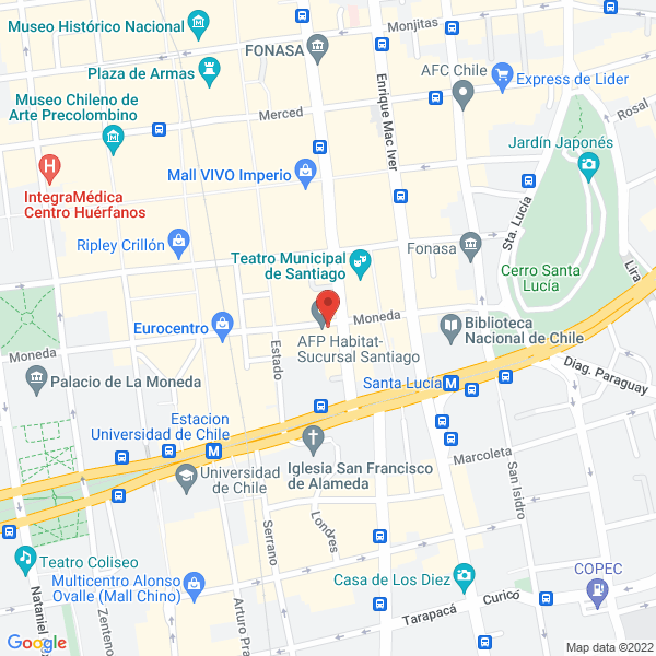 Map of Almadena