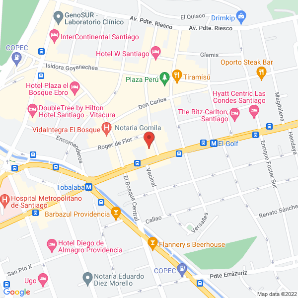Map of Agencia de Viajes Turavión SPA