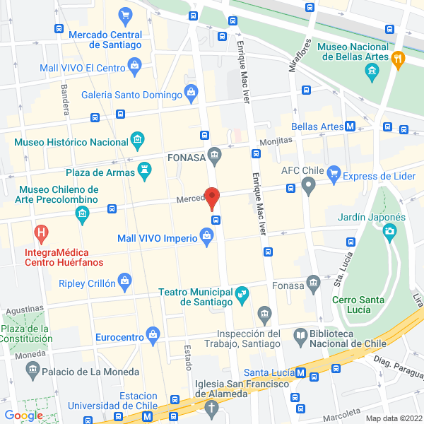 Map of Agencia de Aduana Guillermo Robé y Cía. Ltda.