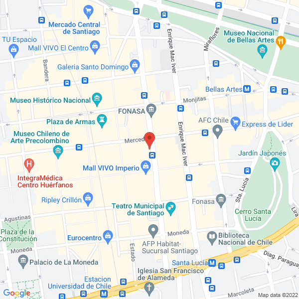 Map of Agencia de Aduana Vivian Goudie V & Cía Ltda.