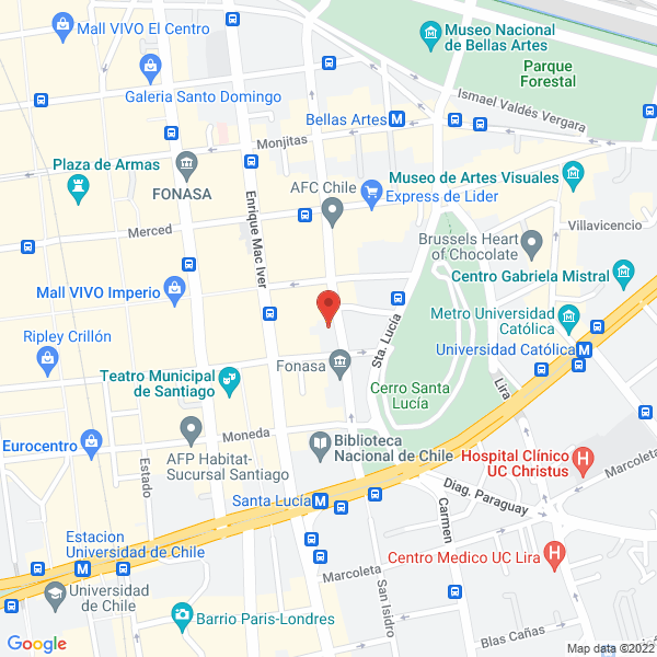 Map of Ace Seguros