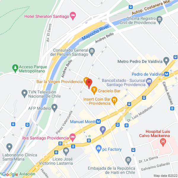 Map of Aerotop
