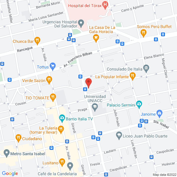 Map of Abai Construcciones