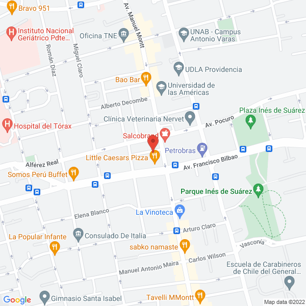 Map of A. Wood Producciones