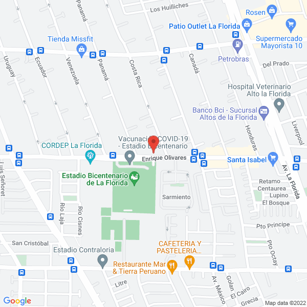 Map of Amilab Ltda.