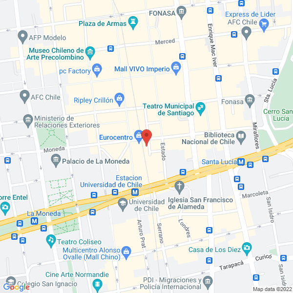 Map of Agencia de Aduana Oscar Bustos