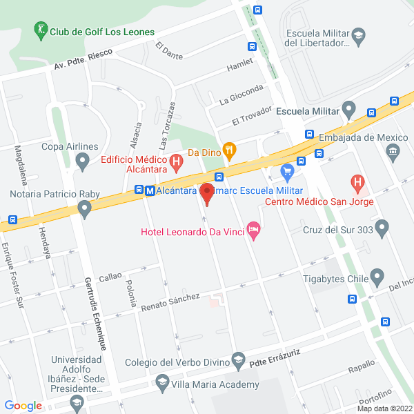 Map of Artikos Chile