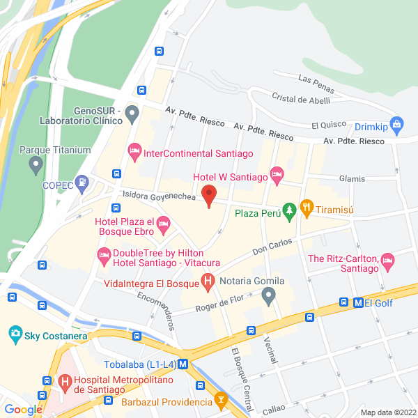 Map of Alive Comunicación Digital