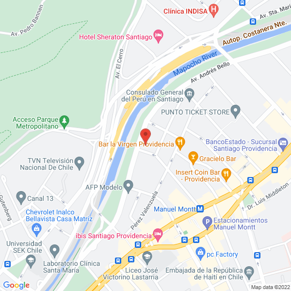 Map of Agencia Informativa EFE S.A.