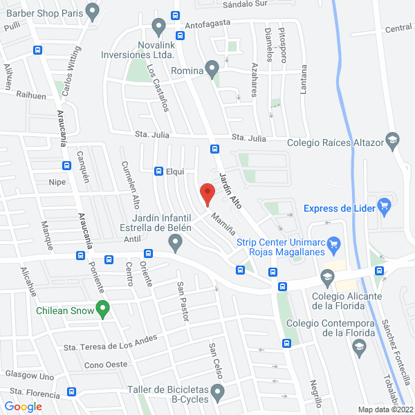 Map of Asfaltos Juan Lobos A.