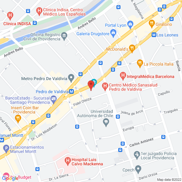 Map of Agencia de Viajes Tour & Ticket Travel Ltda.