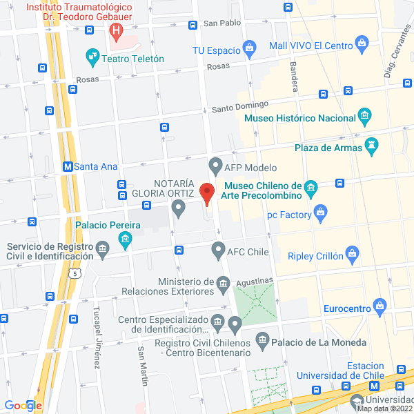 Map of Adisac Ltda.