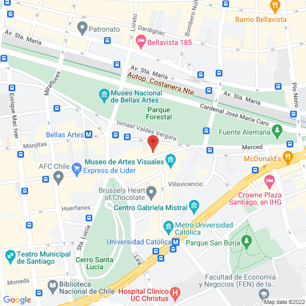 Map of Akí Park Estacionamientos