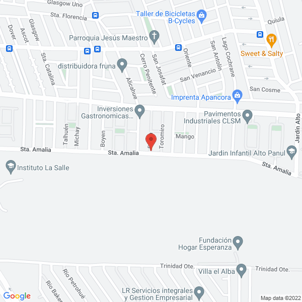 Map of Alfomcar Aseos