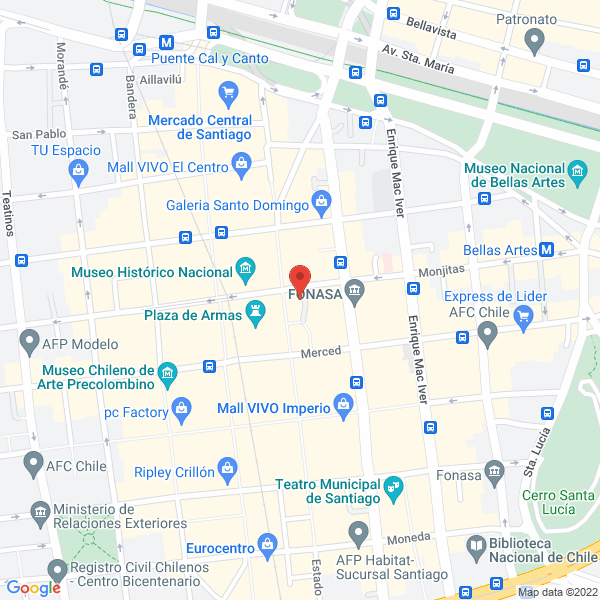 Map of AS & P