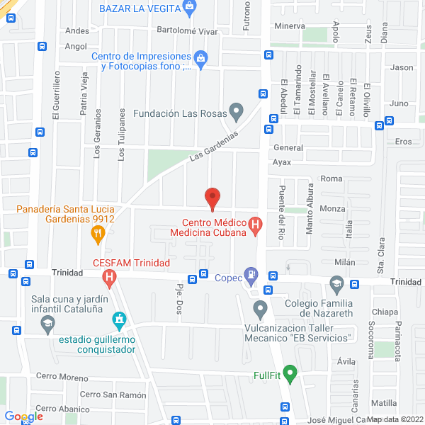 Map of Andria Bus