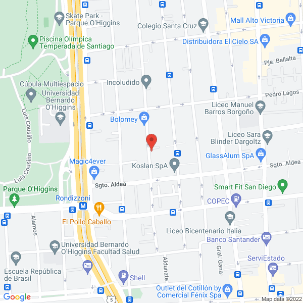 Map of Abai Banderas