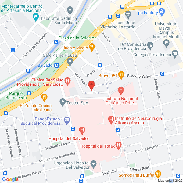 Map of Asesorías Vialcom