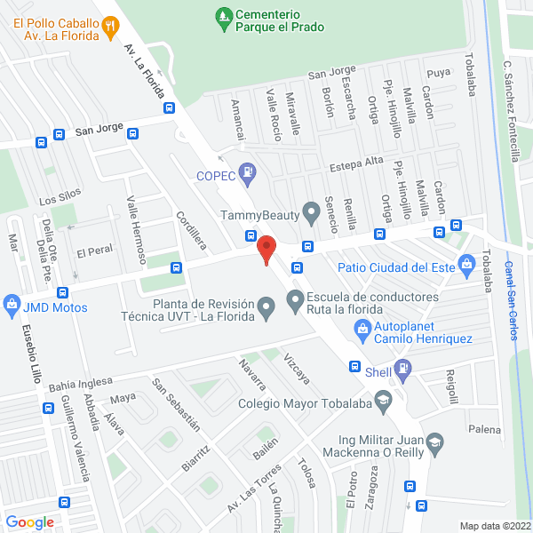 Map of Aglomerados Las Lomas