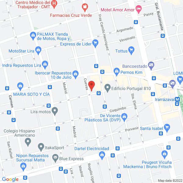 Map of Alarmatron Reparaciones Alzavidrios y Cierre Centralizado