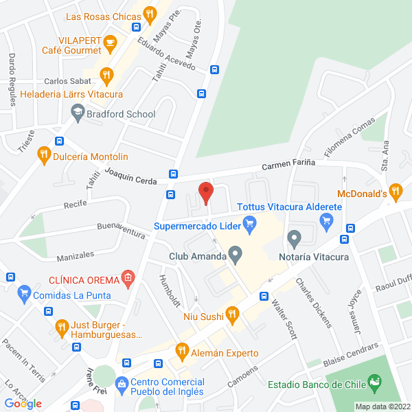 Map of Alcalde Eventos