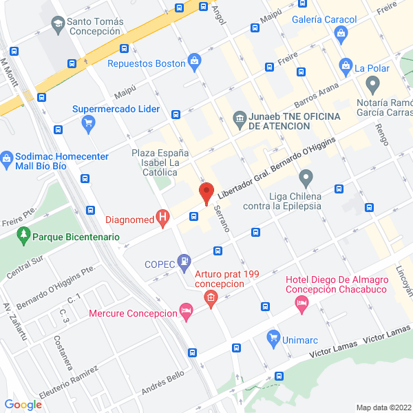 Map of Amezquita y Peña Neurólogos Infantiles