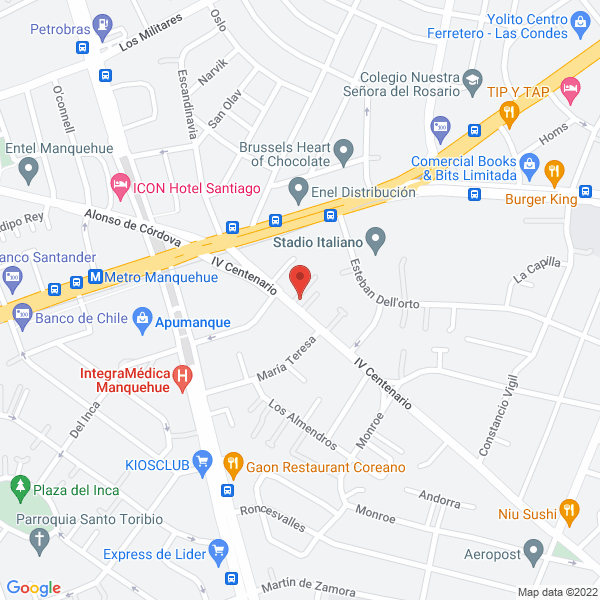 Map of Agroservicios S.A.