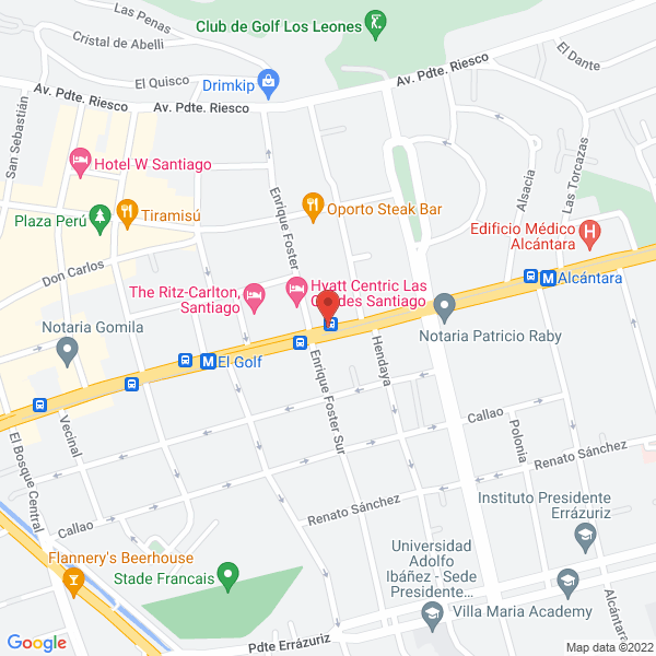 Map of Allergan Laboratorios Ltda.