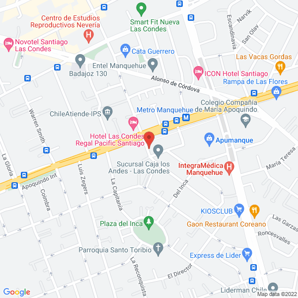 Map of Asesorías Colignon y Cía. Ltda.