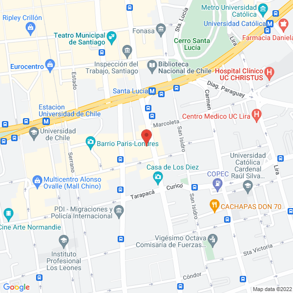 Map of Auditorías y Asesorías a Empresas Ltda.