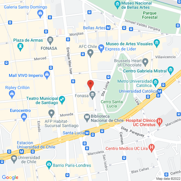 Map of Asinte Ltda.