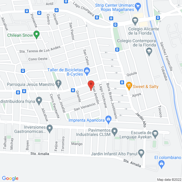 Map of Academia de Salvavidas