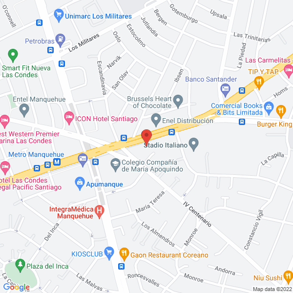 Map of Academia de Baile Bailando