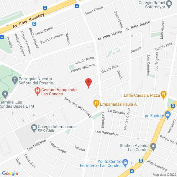 Map of Administración de Edificios y Condominios La Rioja